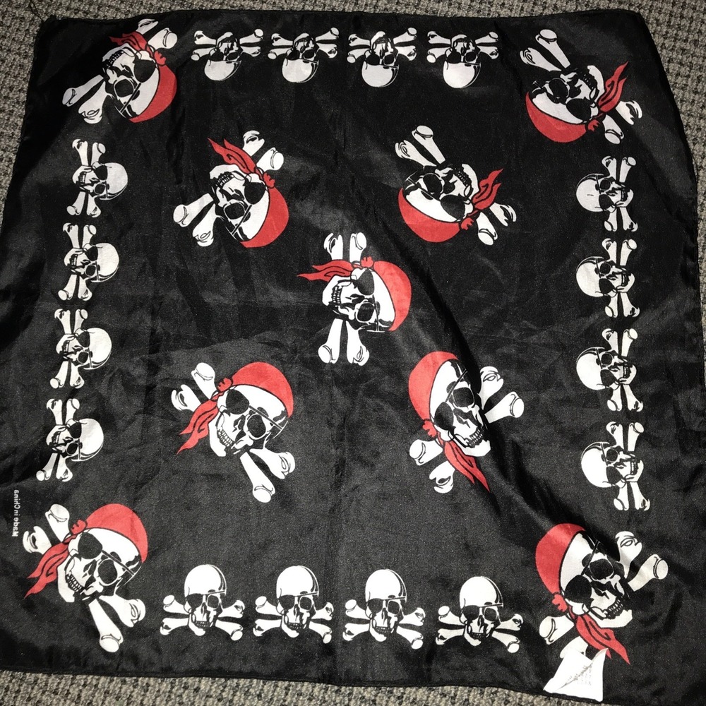 Pirates Bandana Handkerchief 20"
